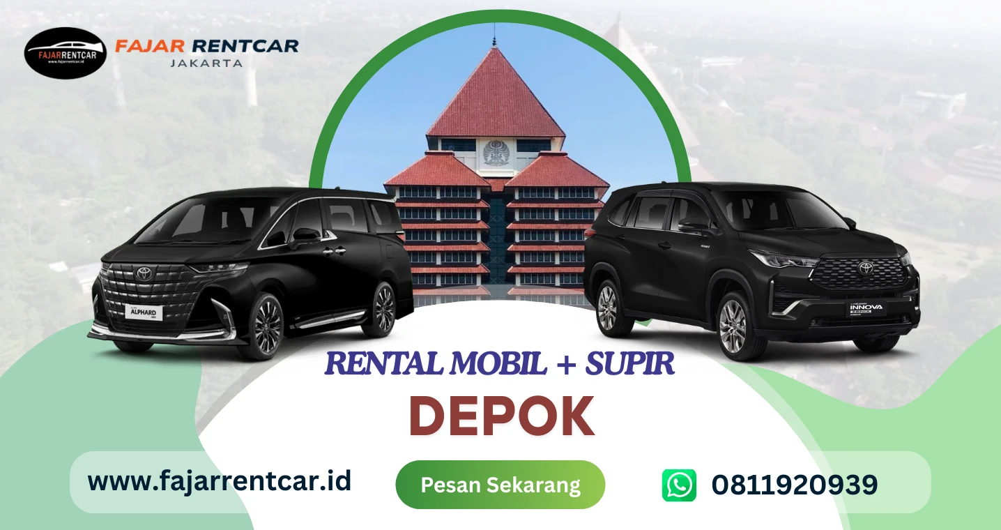 Rental Mobil Depok 500rb Full Service Rating 5 Google | Fajar Rent Car